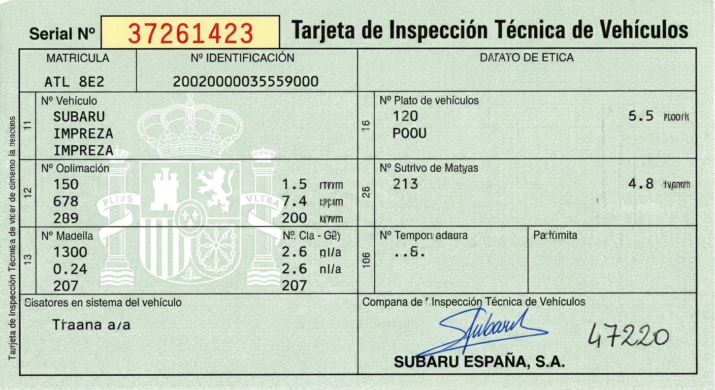 Al circular con una motocicleta, ¿existe la obligación de portar la tarjeta de inspección técnica del vehículo?