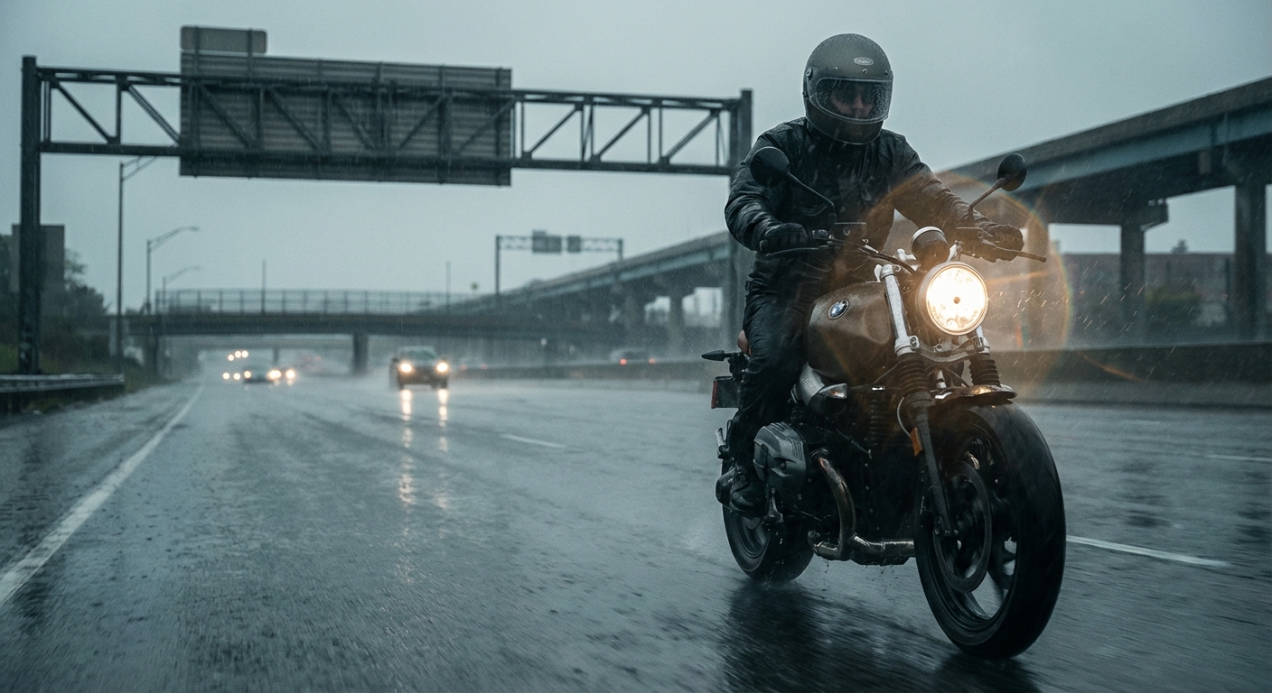 ¿Existe el riesgo de que se produzca el fenómeno del aquaplaning al circular bajo una lluvia de gran intensidad?