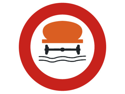 Esta señal prohíbe...