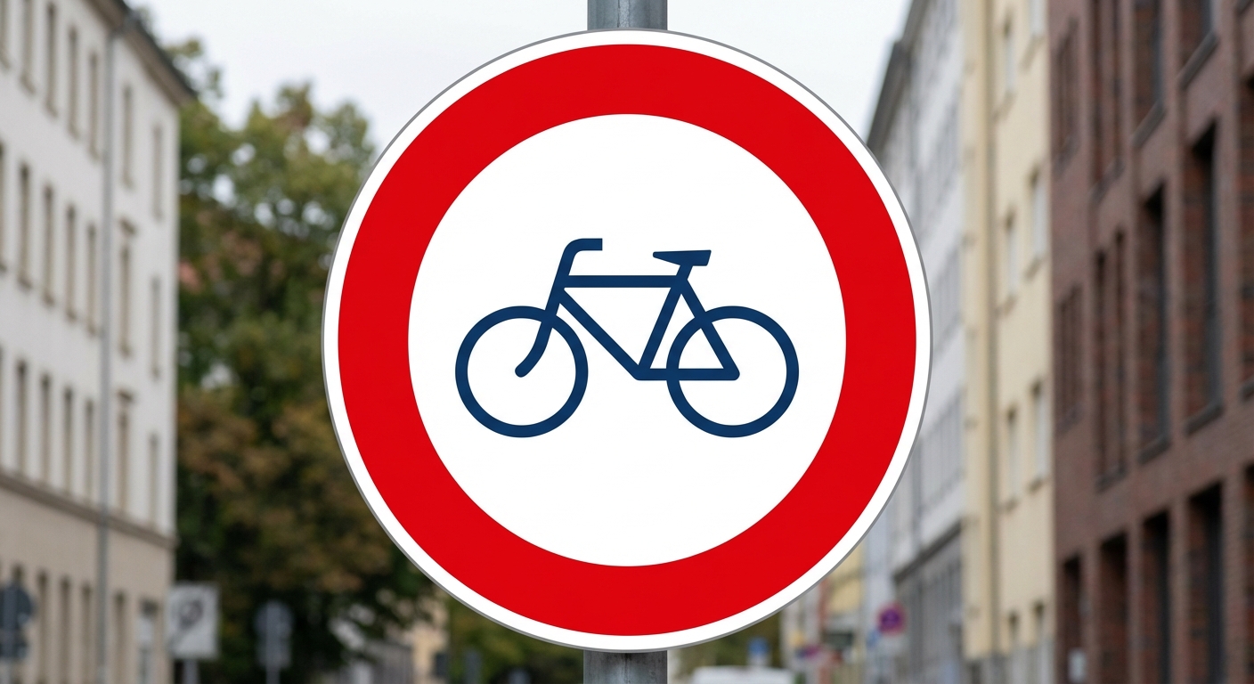 Por una vía así señalizada, ¿qué vehículos no pueden circular?