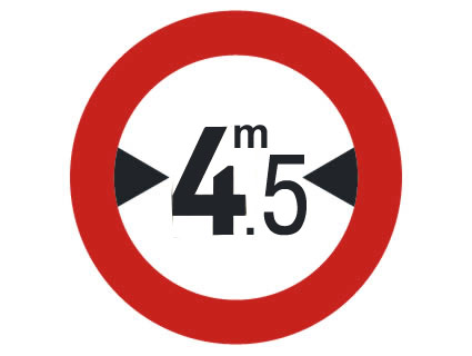 Esta señal prohíbe...