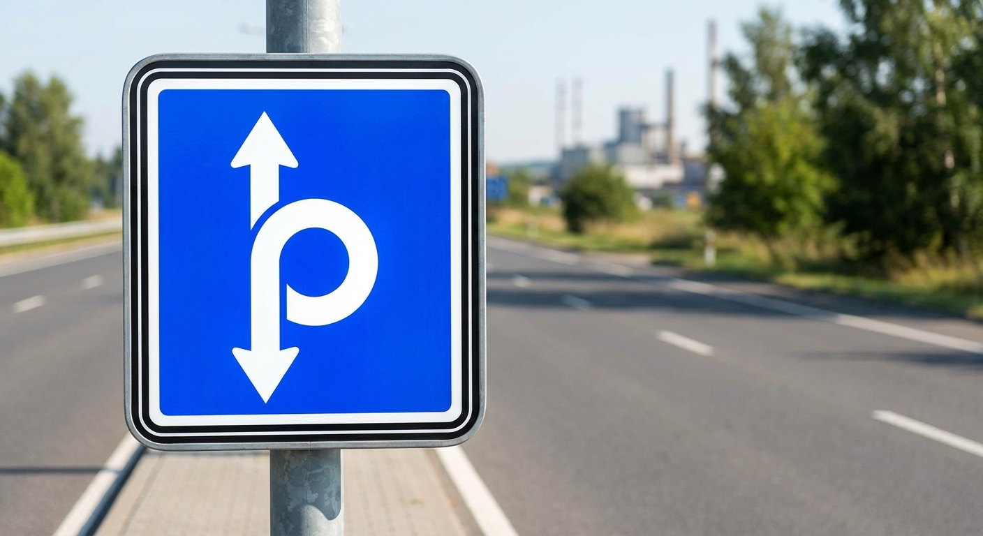 Esta señal indica la proximidad de una salida de la vía que podrá utilizar para...