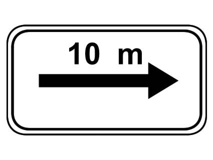 Este panel, colocado bajo una señal de prohibición, indica...
