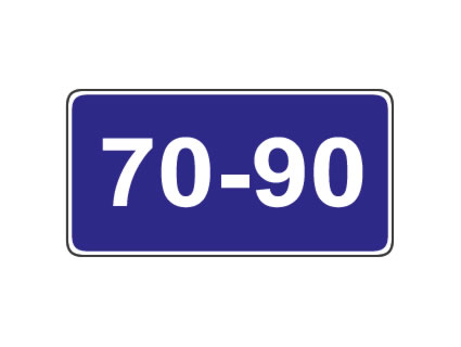 Esta señal significa intervalo...