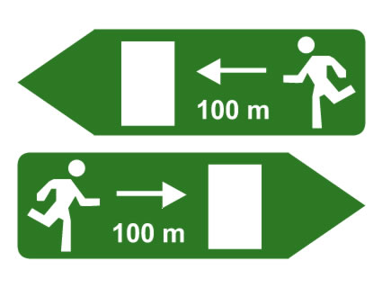 En un túnel, esta señal indica...